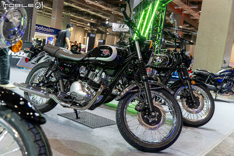 Kawasaki W230／Meguro S1 重機展齊發，售價 21.8 萬元起！