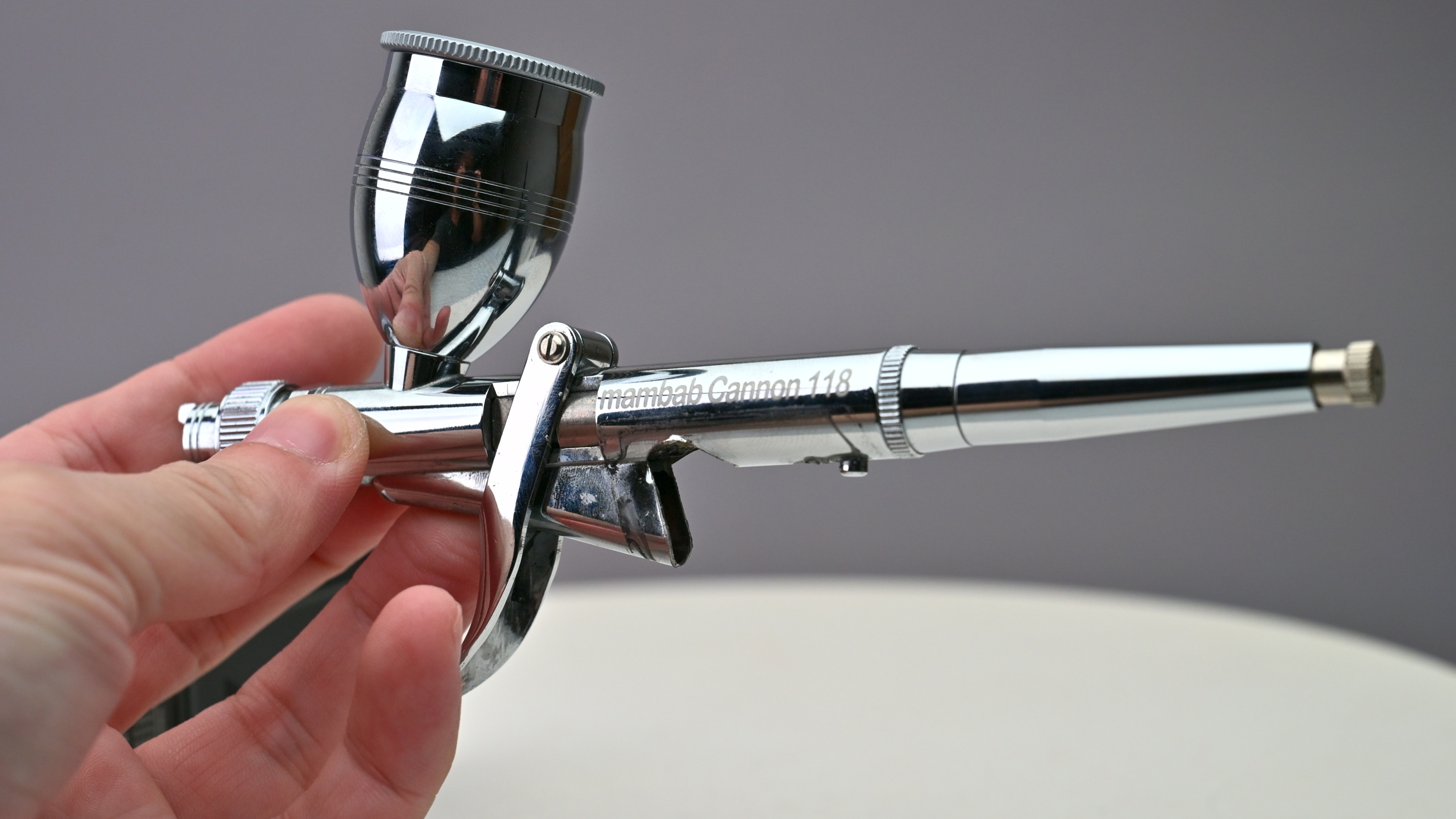 【開箱】再見黑曼巴！繼承戰友的握把，大面積神兵 GSI PS290 0.5mm 雙動噴筆開箱介紹