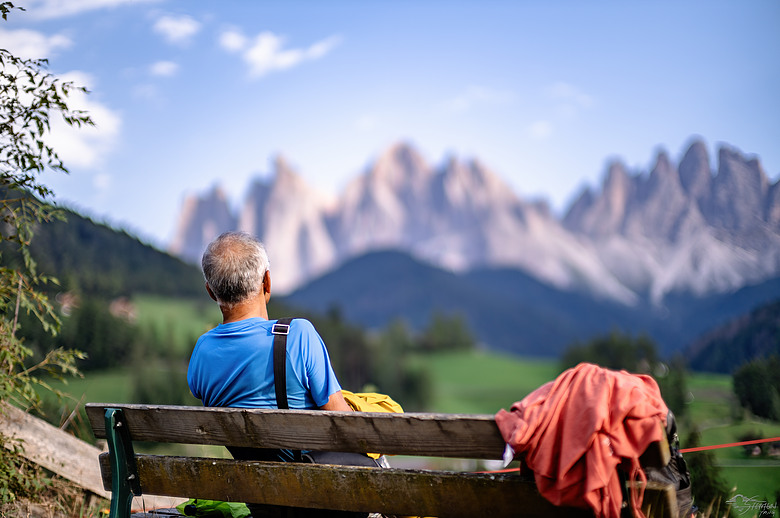 點我看大圖 2024瑞士義大利山脈之旅之19、0827 Panorama di Santa Maddalena富內斯山谷