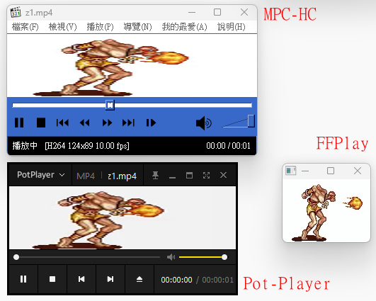 原來 PotPlayer 不能 1:1 撥放