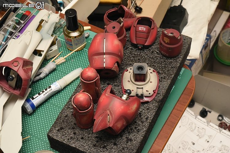 [模型製作記]MG 1/100 夏亞專用茲寇克 MSM-07S Z'Gok