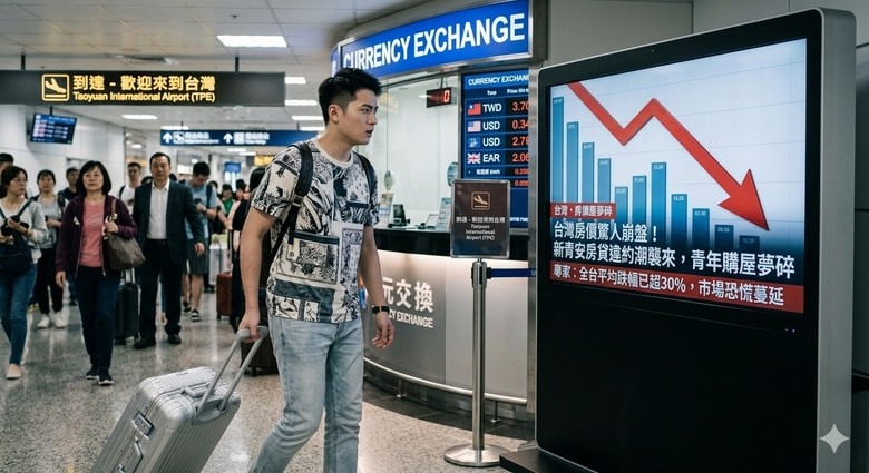 慘!鬼島怎麼了?怎新屋暴跌崩破每坪16萬?那多多家中古屋值多少??