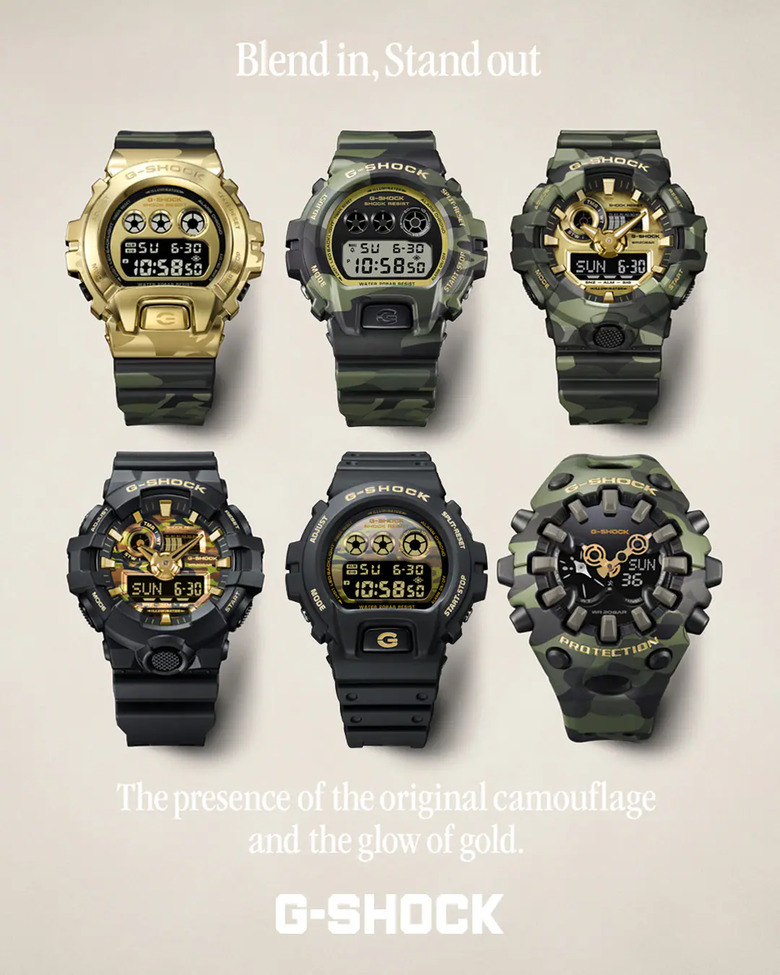 開箱：G-SHOCK 黑金迷彩 DW-6900CF