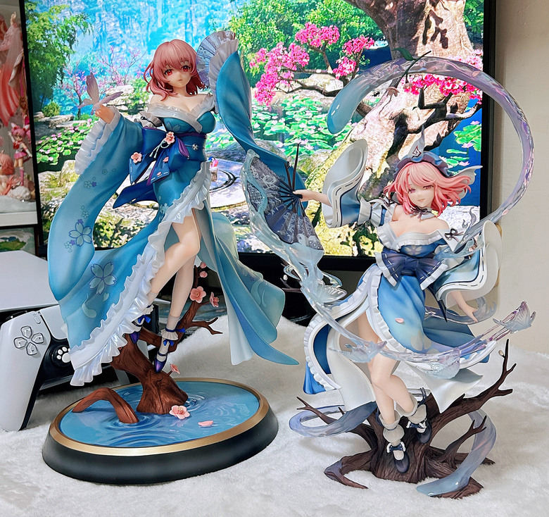 青時雨 東方Project 西行寺幽幽子 ，簡單開箱分享