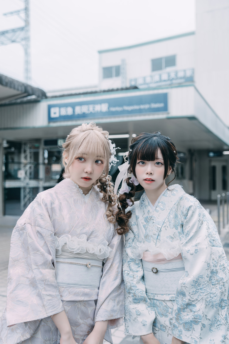 楊谷寺繡球花 - 和服雙女子漫遊 Kyoto