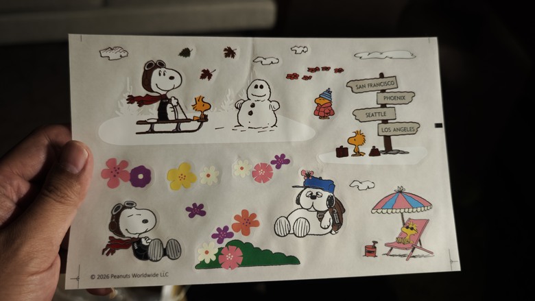 女兒的生日禮物(之一) - 7-11購買的Snoopy x 星宇航空聯名扭蛋機組