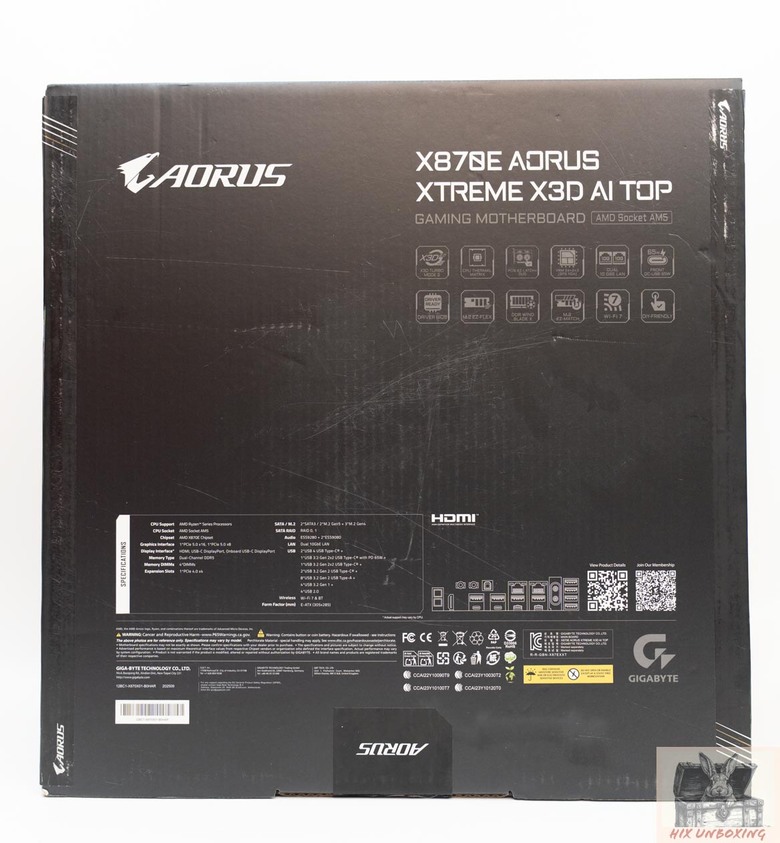 點我看大圖 94頂奢 技嘉X870E AORUS XTREME X3D