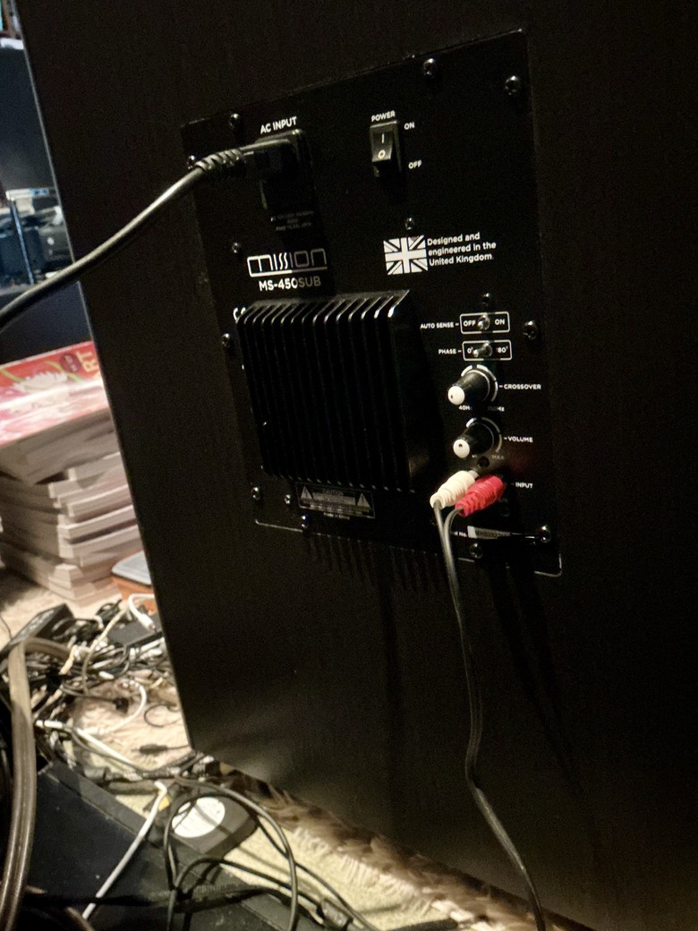 Mission MS-450 平價 （大）超低音喇叭 開箱心得