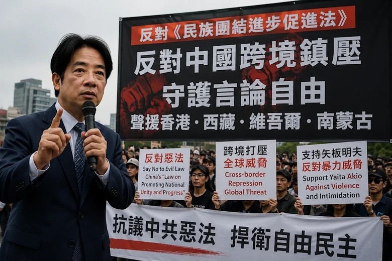 以暴力的論述與手段建構欺騙世人的中華民族主義