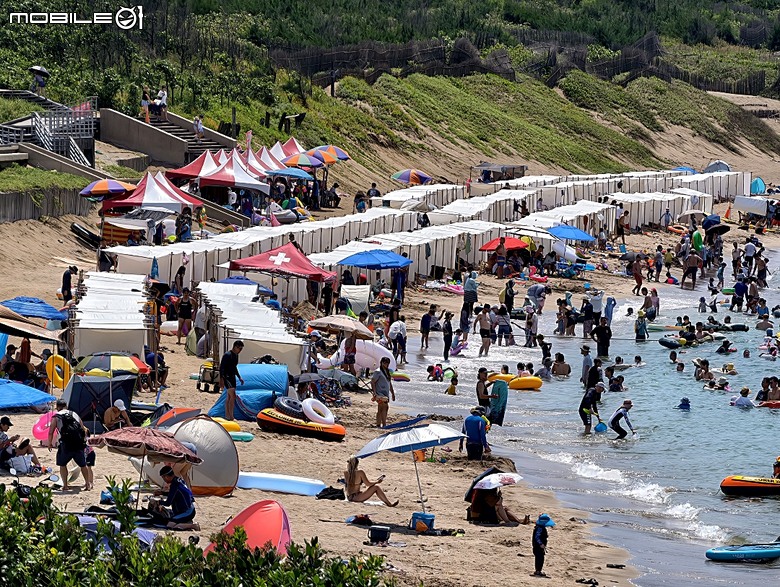 沙灘皮克敏探索之新北市篇 — 萬里海水浴場、金山中角、貢寮福隆海水浴場、石門白沙灣、三芝淺水灣、淡水沙崙、淡江大橋,還有Bossa Nova巴莎諾瓦海景餐廳與依海廚房之吃吃喝喝
