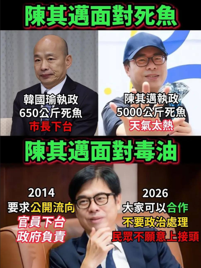 54088任內第二起高雄後勁溪5噸死魚案！白喬茵酸：當年650公斤就叫韓國瑜下台