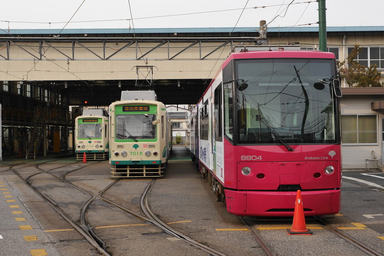 東京的一些旅遊紀錄 上野 都電おもいで広場 都電荒川線 晴空塔