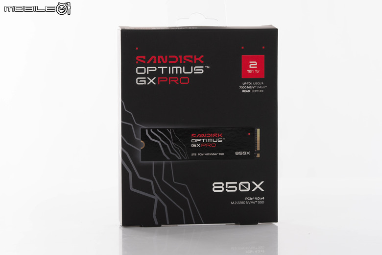 Sandisk Optimus GX Pro 8100／850X 固態硬碟實測 回歸本家後的重新出發之作