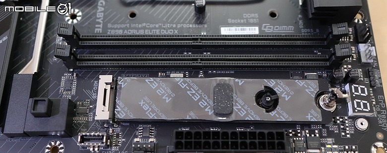 點我看大圖 PLUS 處理器新選擇,記憶體超頻更容易 Z890 AORUS ELITE DUO X
