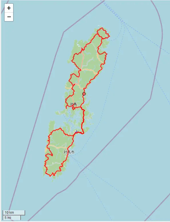 2026/04/20 10:30 - 04/25 11:30 日本對馬島順時鐘跑步環島 - 305公里