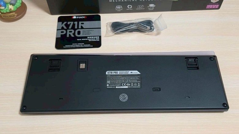 經典迸出新滋味 irocks k71R pro 黑色開箱 & 附k71m比較