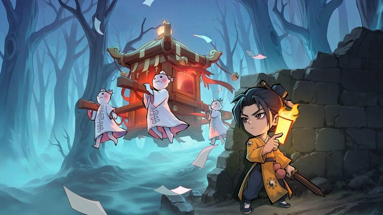 《鎮邪人》7月16日 正式上線 天靈靈 地靈靈 一把木劍鎮邪靈 地宮探險搜打撤RPG手遊 | 禮包碼、兌換碼、虛寶碼 | 踏入危機四伏的千年古城 化身身懷絕技的鎮邪人 破解機關、解讀密文、蒐集稀世法寶