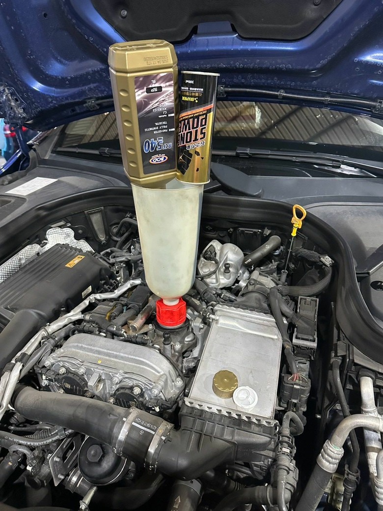 BOD 5W40機油跟石之力量機油精 使用心得