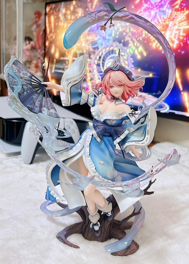 青時雨 東方Project 西行寺幽幽子 ，簡單開箱分享