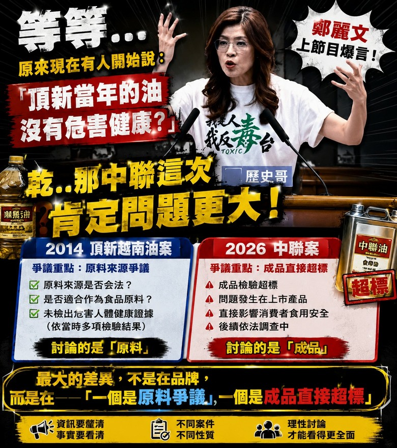 聽到頂新油「沒驗出人體有害物質」…蔣萬安點頭了！轟毒油影響學校35倍