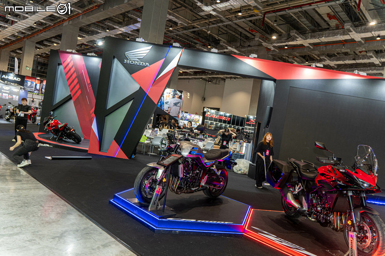 HONDA 白牌檔車現場齊發，五大車系全數國際重車展出，傳奇投手郭泓志現場下訂！？