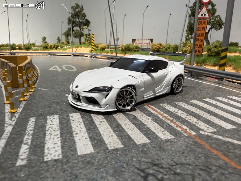 點我看大圖 【遙控模型】體驗極致奢華 Toyota GR Supra A90 Rocket Bunny/Pandem V2 - LSD Mono