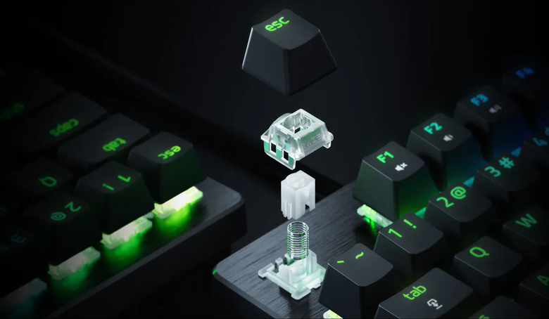 Razer 推出 HUNTSMAN V3 HE Magnetic 8KHz 系列電競鍵盤 透過霍爾效應磁軸提供可自訂且更敏捷反應