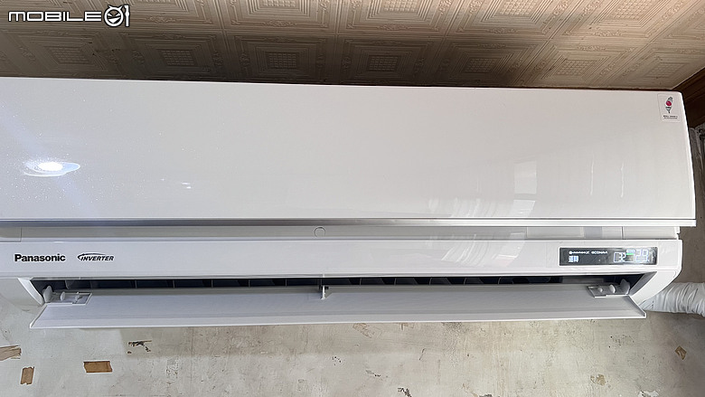 點我看大圖 【施工全紀錄】我家太座為了老鷹換冷氣 國際牌CS-UX36FA2+CU-UX36FHA2 舒服~
