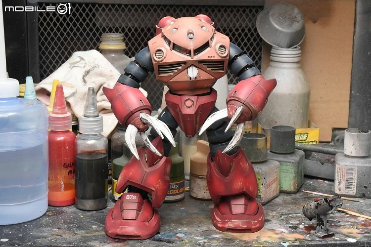 [模型製作記]MG 1/100 夏亞專用茲寇克 MSM-07S Z'Gok