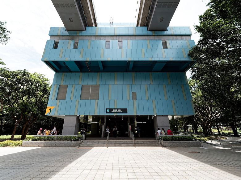 點我看大圖 三鶯線初體驗(新北美術館、鶯歌老街、三峽老街)(OM3+Insta360 Luna Ultra)