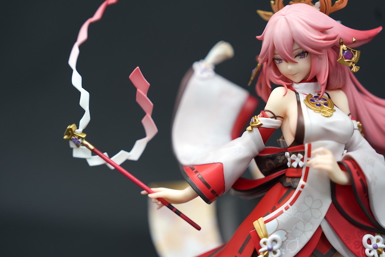 APEX 1/7《原神》八重神子 浮世笑百姿 Ver. 開箱! 原神人物模型誠意之作