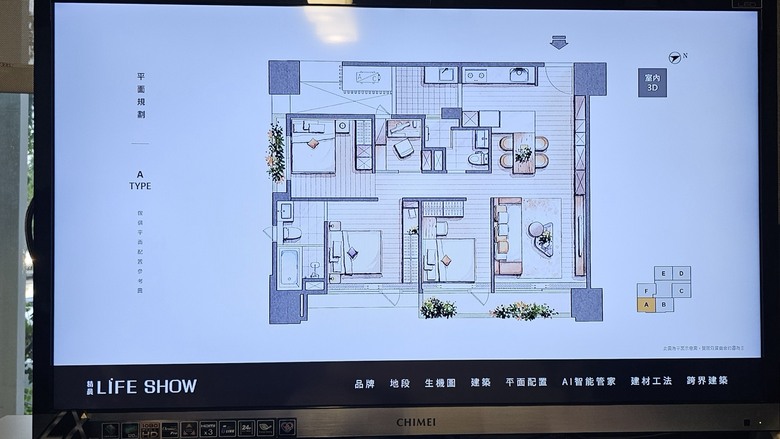 看完精晨的南屯新案，樣品屋整體讓我很驚喜