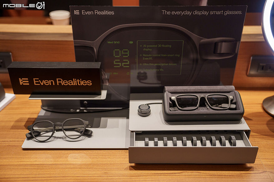 【採訪】Even Realities Even G2 AI 智慧顯示眼鏡、Even R1 智慧戒指正式在台開賣！