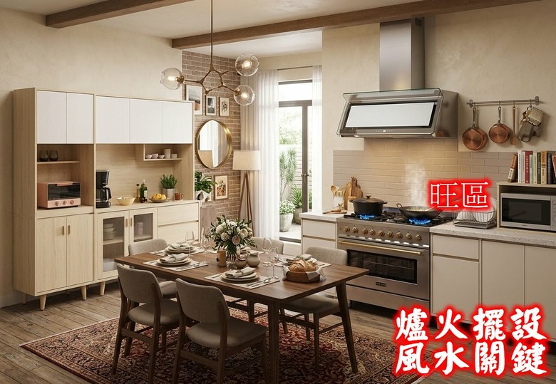廚房的灶位（爐火）是見效快的「調度工具」。