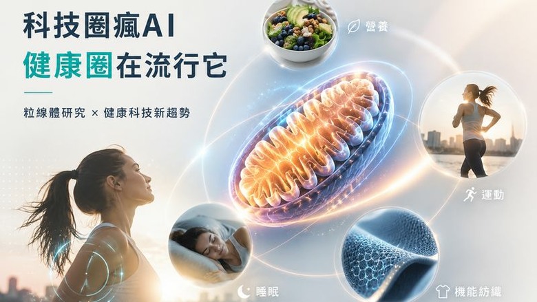點我看大圖 從粒線體研究到機能紡織健康科技應用持續拓展
