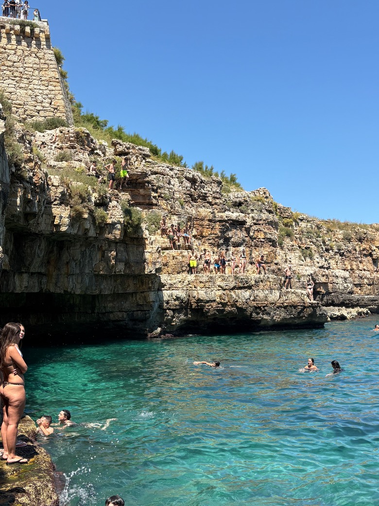 點我看大圖 意大利🇮🇹南部之旅第三天 - La spiaggia di Lama Monachile 拉馬莫納基萊海灘