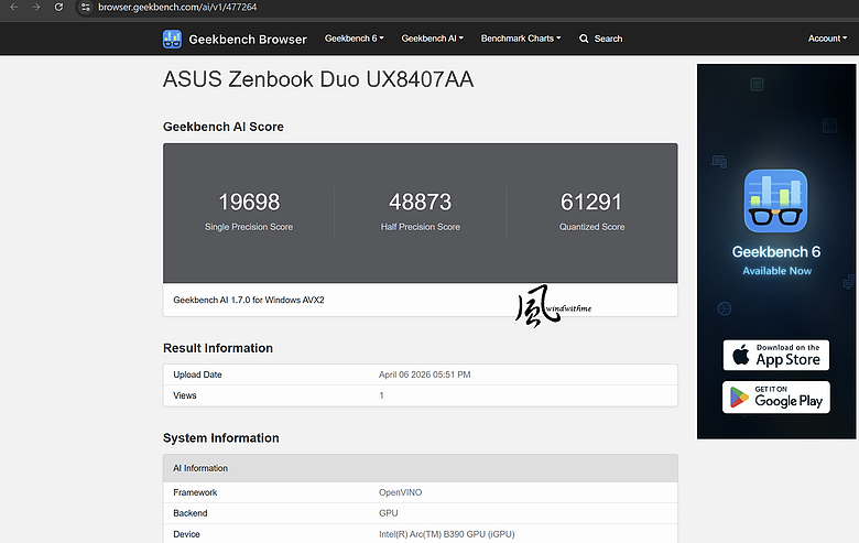 點我看大圖 ASUS ZenBook Duo摺疊雙螢幕搭載Intel X9 388H開箱深度解析