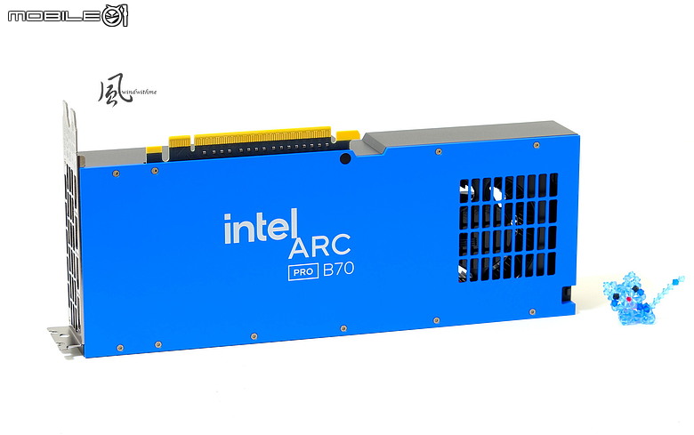 點我看大圖 最平價32GB顯卡:Intel Arc Pro B70開箱與OpenClaw龍蝦使用心得