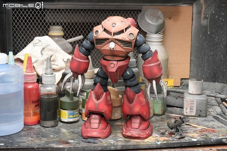 [模型製作記]MG 1/100 夏亞專用茲寇克 MSM-07S Z'Gok