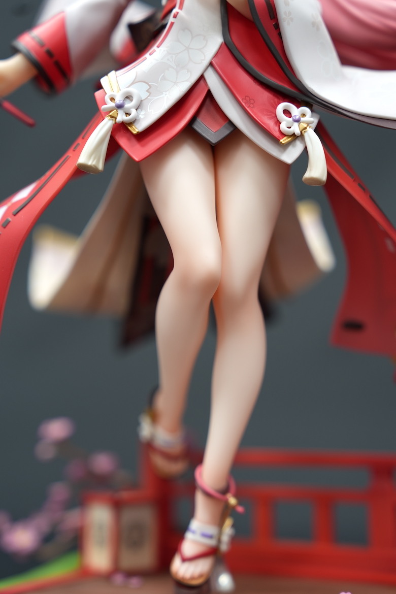 APEX 1/7《原神》八重神子 浮世笑百姿 Ver. 開箱! 原神人物模型誠意之作