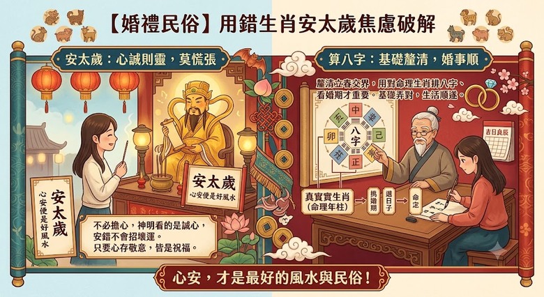 用錯的生肖安太歲好幾年,會有問題嗎?破解生肖看錯的焦慮!