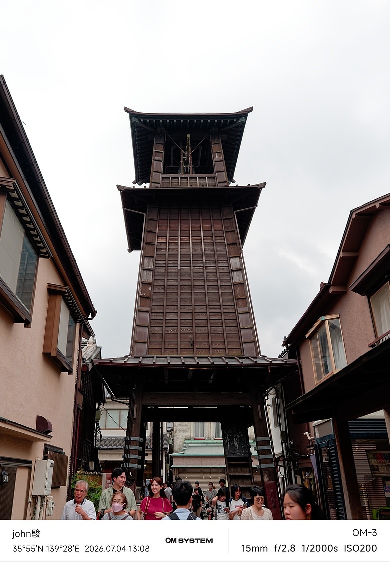 點我看大圖 再看一次東京第二日(川越(小江戶)、西櫻亭-川越店、米飛兔 MIFFY KITCHEN & BAKERY川越店、冰川神社、小川菊-鰻魚飯、新宿街頭貓咪、清州橋下、焼き豚ラーメン 東煌)(OM SYSTEM OM-1II、OM-3、OM-5II、TG-7)
