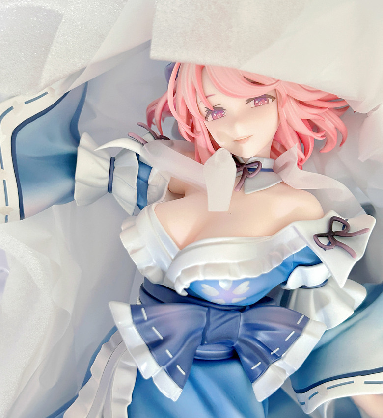 青時雨 東方Project 西行寺幽幽子 ，簡單開箱分享