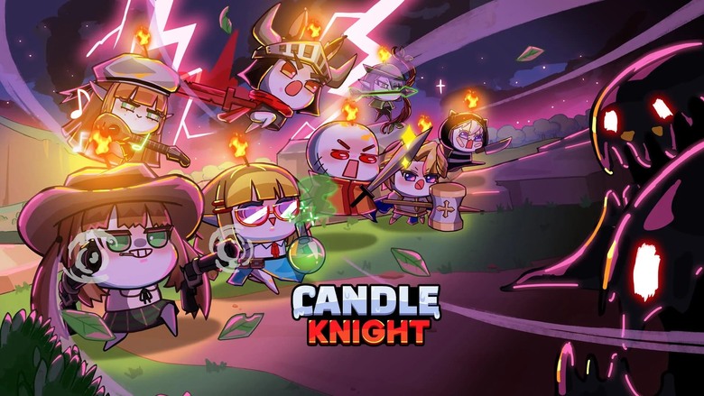 《蠟燭騎士》Candle Knight 7月1日 正式上線 Q版卡通風格 地下城闖關 ARPG  | 爽快動作戰鬥 隨時更換武器 15位特色蠟燭夥伴、180種武器 揮舞武器擊退被黑暗侵蝕的怪物