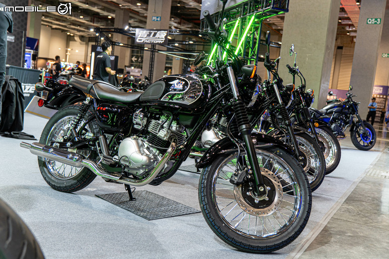 點我看大圖 Kawasaki W230/Meguro S1 重機展齊發,售價 21.8 萬元起!