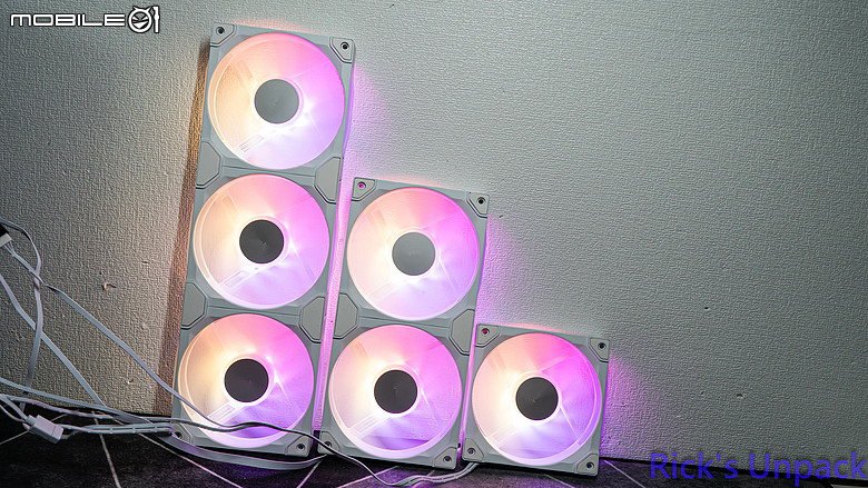 【開箱】高CP一體式結構RGB風扇 | EZDIY-FAB BF SERIES ARGB PWM風扇