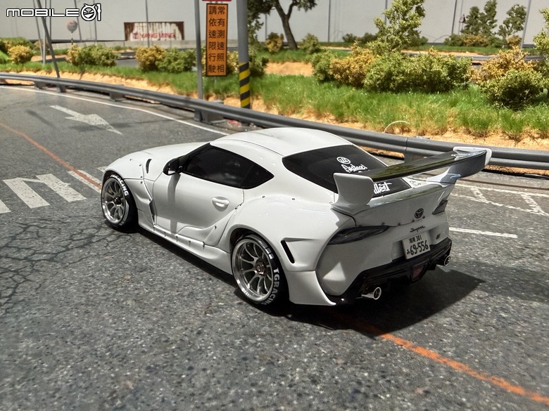 點我看大圖 【遙控模型】體驗極致奢華 Toyota GR Supra A90 Rocket Bunny/Pandem V2 - LSD Mono