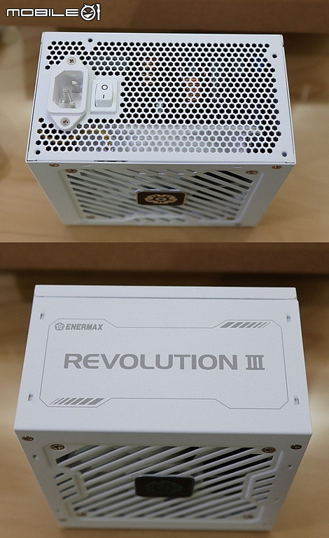 點我看大圖 ENERMAX 保銳 REVOLUTION III 性價比金靜冰核白化版
