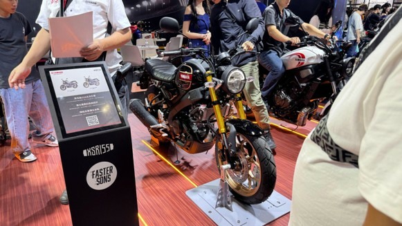 2026 台北重機展 颱風天過後衝 YAMAHA 搶看 XSR155，14.8萬展場價配年底交車真的太香！