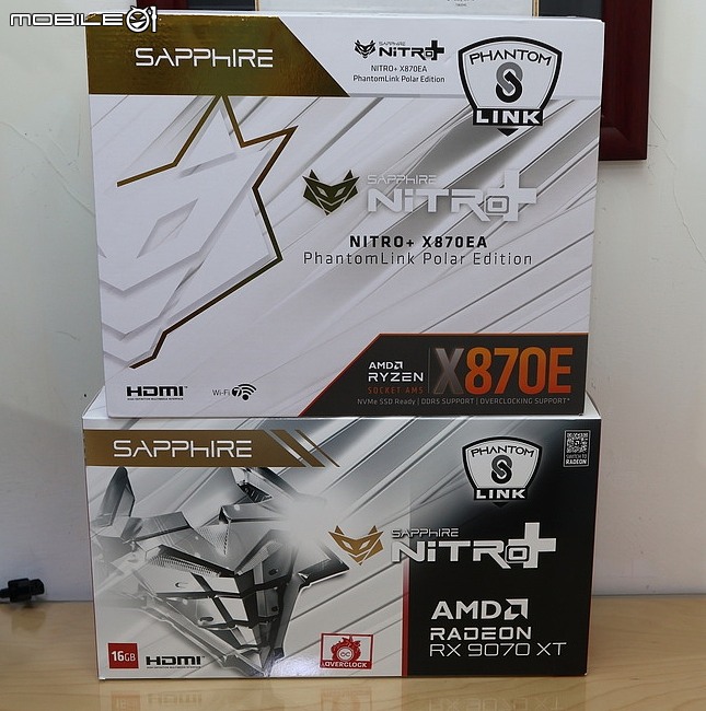 告別正面電源線 SAPPHIRE NITRO+ PhantomLink 板卡生態圈